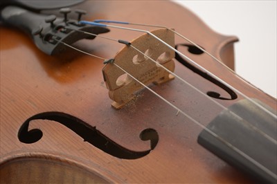 Lot 116 - Violin.