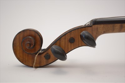 Lot 116 - Violin.