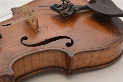 Lot 117 - Violin.