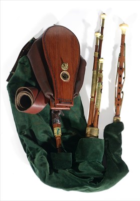 Lot 227 - Northumbrian small pipes by Bill Hedworth