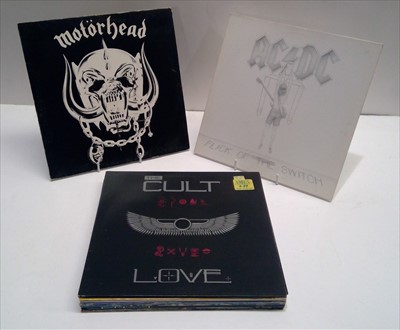 Lot 302 - Hard Rock LPs