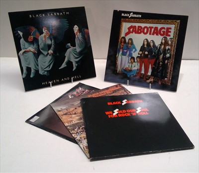 Lot 329 - Black Sabbath and Ozzy Osbourne LPs