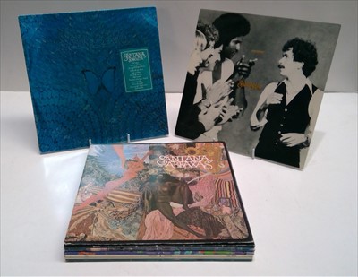 Lot 334 - Santana LPs