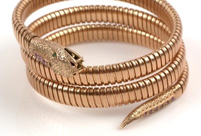 Lot 179 - Snake bangle