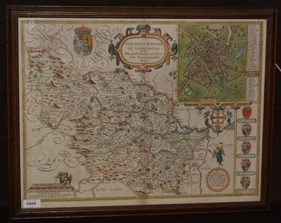 Lot 1005 - John Speede - map.