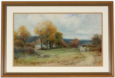 Lot 653 - Henry John Sylvester-Stannard - watercolour.