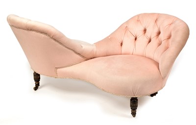 Lot 1082 - Victorian conversation sofa