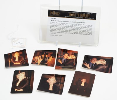 Lot 600 - Marilyn Monroe original candid photographs