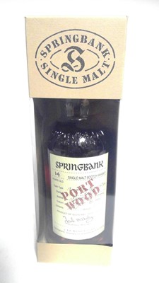 Lot 830 - Springbank Port Wood 14.