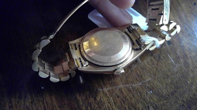 Lot 7 - Rolex Oyster 18ct