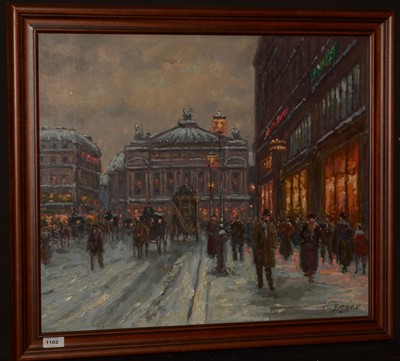 Lot 1102 - * Boyer - oil.