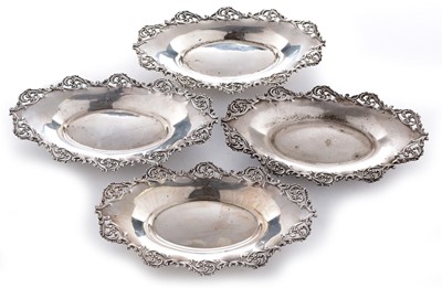 Lot 287 - Four bonbon dishes