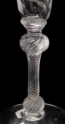 Lot 514 - Jacobite wine glass