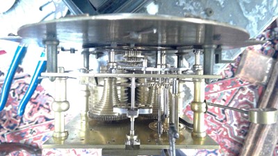 Lot 935 - Bracket clock