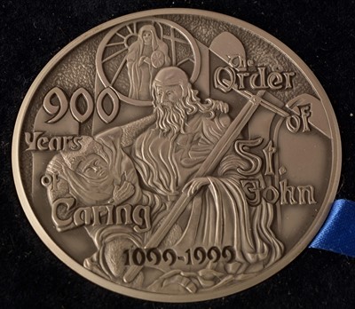 Lot 1086 - The Order of St. John medal