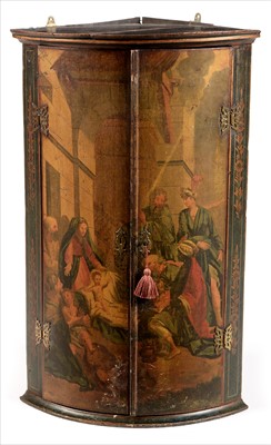 Lot 1084 - Corner cupboard