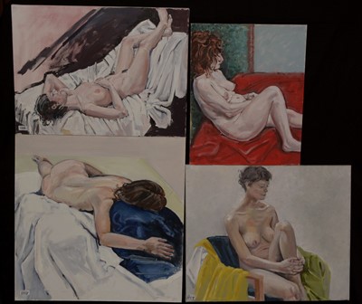Lot 1008 - Allan Guthrie - oils.