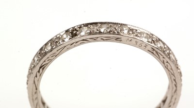 Lot 76 - Diamond eternity ring