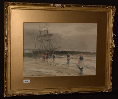 Lot 1032 - Victor Noble Rainbird - watercolour.