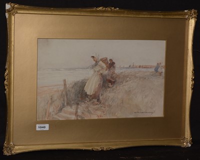 Lot 1040 - Victor Noble Rainbird - watercolour.