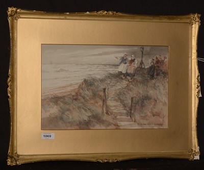 Lot 1069 - Victor Noble Rainbird - watercolour.