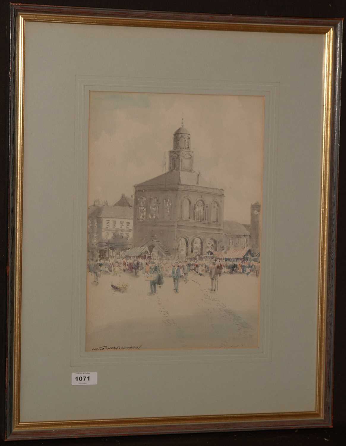 Lot 1071 - Victor Noble Rainbird - watercolour.