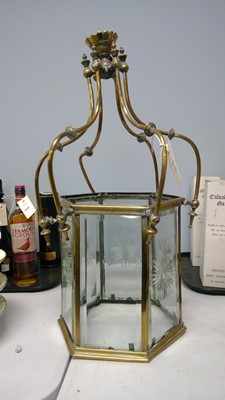 Lot 317 - Hall lantern
