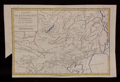 Lot 1004 - M* Brion de la Tour - map.