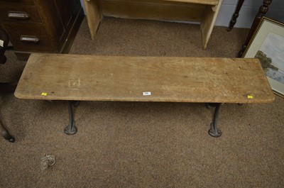 Lot 776 - 20th century low bench
