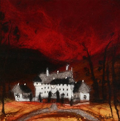 Lot 1133 - Moy Mackay - needlework panel.