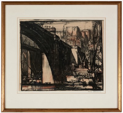 Lot 568 - Sir Frank William Brangwyn - lithograph.