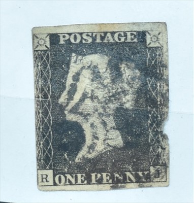 Lot 1144 - 1d black 1840