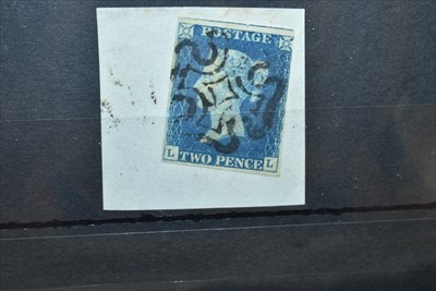 Lot 1148 - GB QV 2d. blue