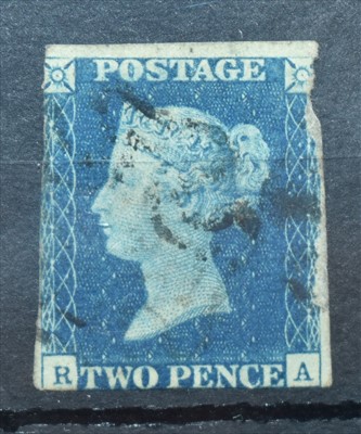 Lot 1149 - GB QV 2d. blue
