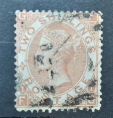 Lot 1151 - GB QV 2s brown