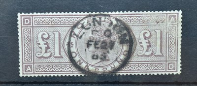 Lot 1155 - GB QV £1