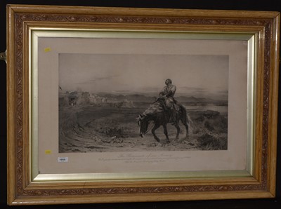 Lot 1050 - After Elizabeth Thompson, Lady Butler - print.