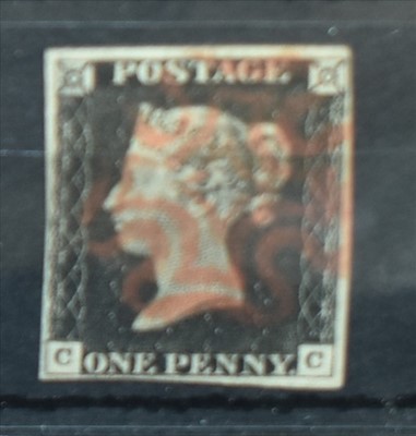 Lot 1161 - GB QV 1d. black