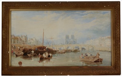 Lot 647 - Circle of William Callow - watercolour.