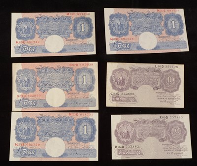 Lot 1118 - Bank of England notes