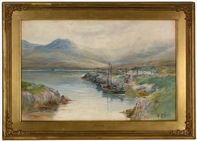 Lot 604 - Thomas Swift Hutton - watercolour.