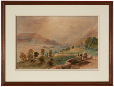 Lot 612 - Attributed to Thomas Miles Richardson, snr. - watercolour.