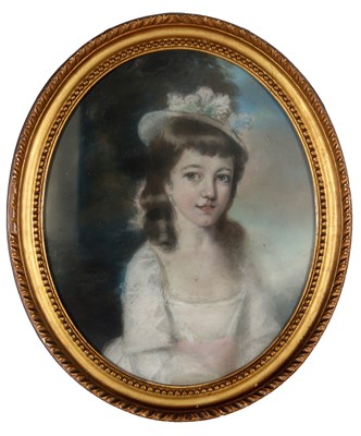 Lot 589 - Attributed to Sir Thomas Lawrence - watercolour.