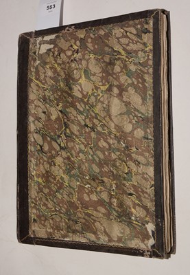 Lot 553 - A Victorian album of prints.