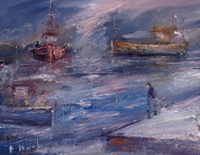 Lot 872 - Frank Burke - oil.