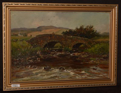 Lot 1183 - J* Aitken - oil.
