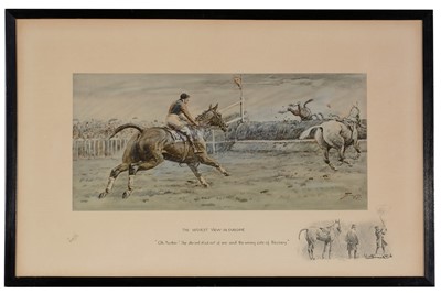 Lot 562 - "Snaffles" Charles Johnson Payne - print.
