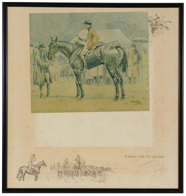 Lot 563 - "Snaffles" Charles Johnson Payne - print.