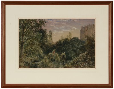 Lot 637 - Samuel "Sam" Bough - watercolour.