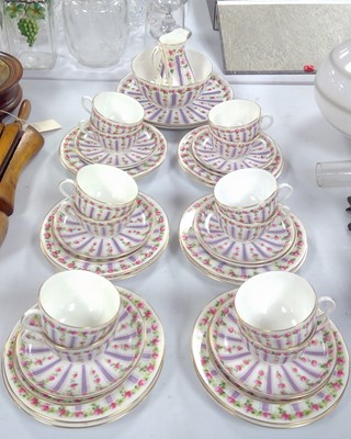 Lot 450 - Royal Worcester tea set